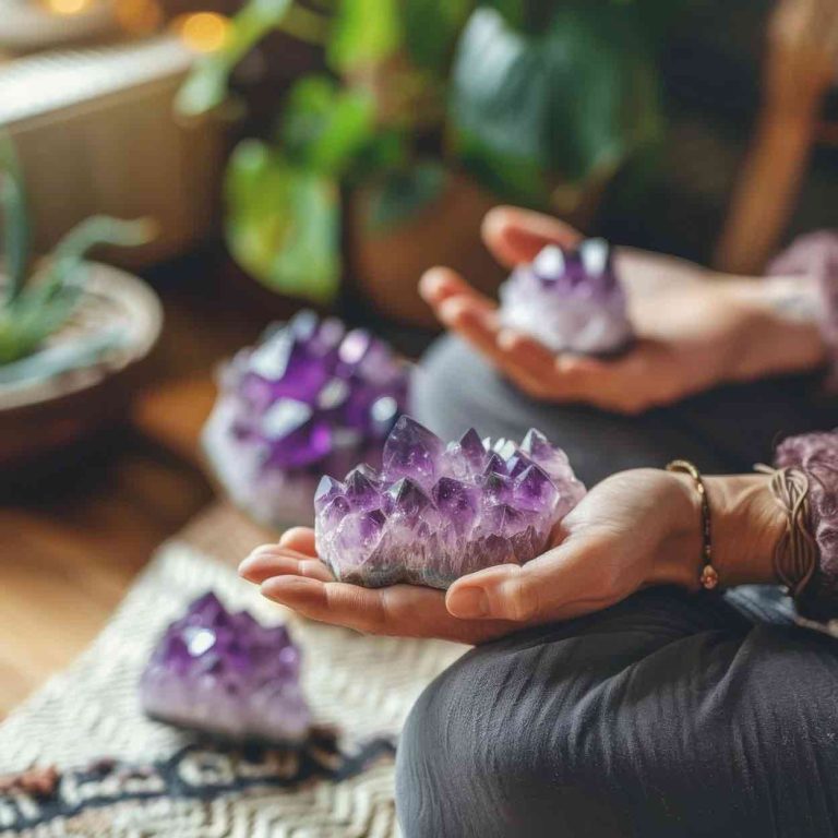 Foto eines Uruguay Amethyst